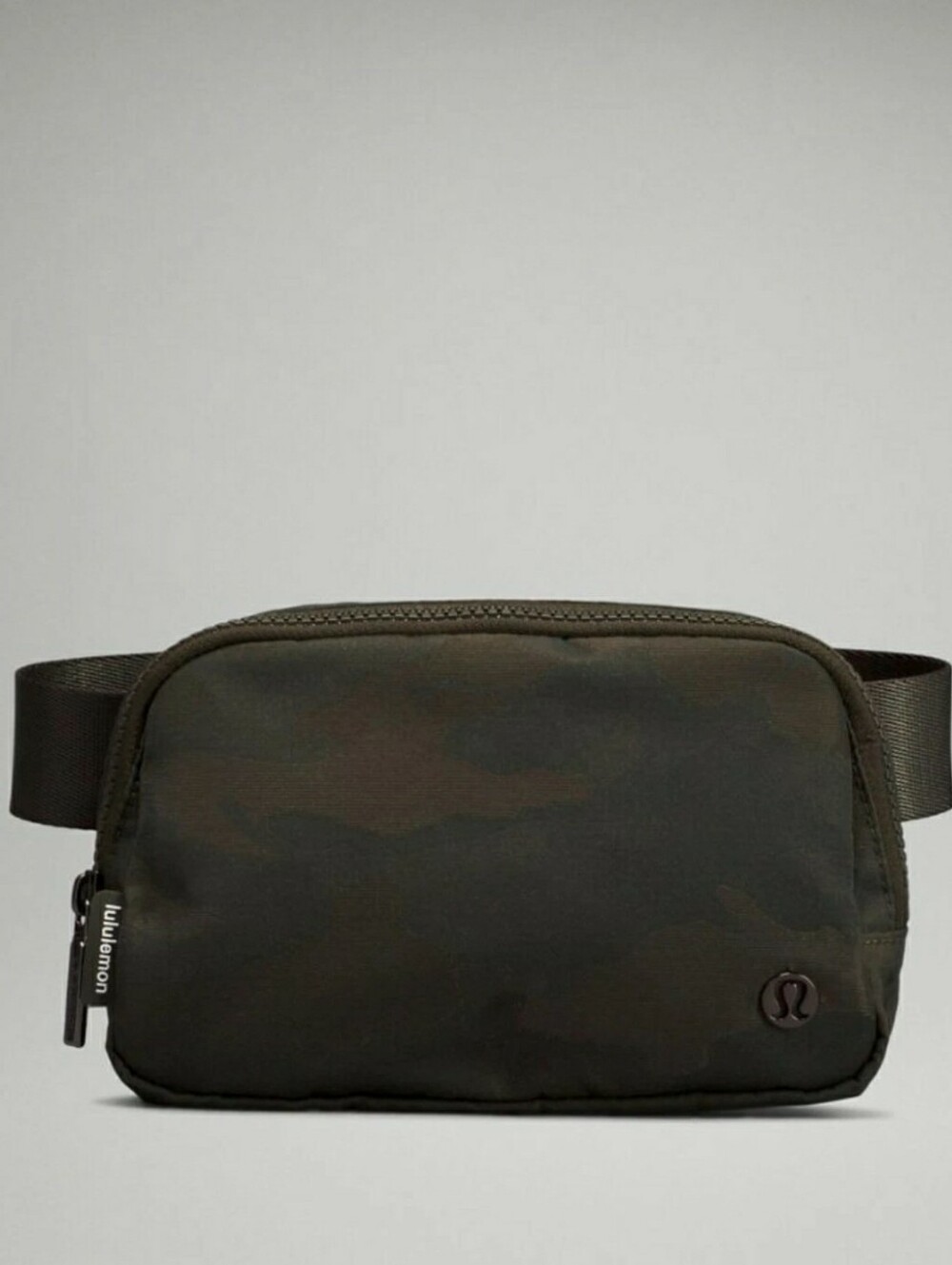 LULULEMON EVERYWHERE BELT BAG  Heritage Camo Jacquard Dk green